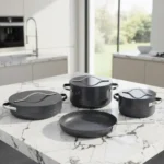 سرویس قابلمه 7 پارچه گرانیت نوک مدادی لینیا پلاس کرکماز 2620-2 | رابیما