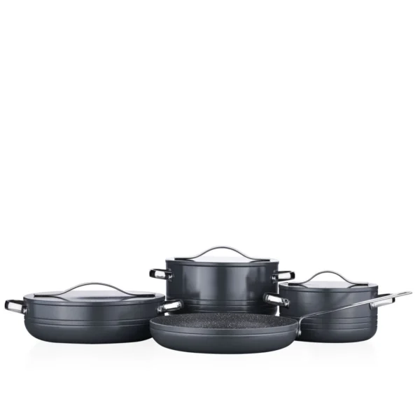 سرویس قابلمه 7 پارچه گرانیت نوک مدادی لینیا پلاس کرکماز 2620-2 | رابیما