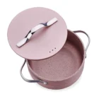 سرویس قابلمه 7 پارچه گرانیت رزگلد لینیا پلاس کرکماز 2620 | رابیما