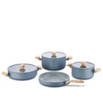 سرویس قابلمه 7 پارچه سرامیک نعنایی میا کرکماز 3851 | رابیما