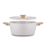 سرویس قابلمه 7 پارچه سرامیک وانیلی سراویتا کرکماز 2793 | رابیما